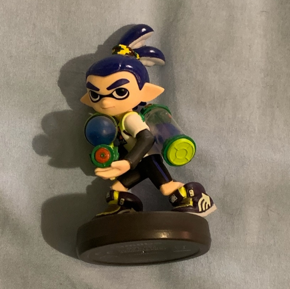 Nintendo Splatoon inkling boy amiibo